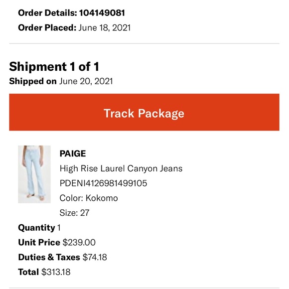 PAIGE FLARED DENIM - Picture 12 of 12